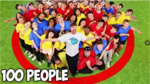 Я ПОМЕСТИЛ 100 ЧЕЛОВЕК В ГИГАНТСКИЙ КРУГ КТО ПОКИНЕТ ЕГО ПОСЛЕДНИМ ПОЛУЧИТ 500 000$ МИСТЕРБИСТ