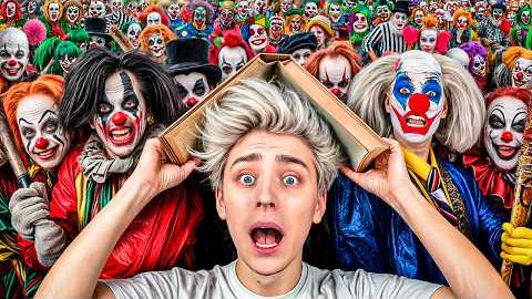 ЭКСТРЕМАЛЬНЫЕ ПРЯТКИ ОТ 100 КЛОУНОВ ! Влад Бумага А4 Видео Влада Влад а4 Бумага а4 А 4