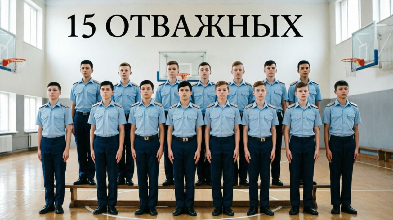 15 отважных. Городской турнир патриотических отрядов. Екатеринбург.