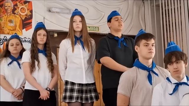 В музее «Нормандия-Неман» школы №29 г.Иваново  была встреча ветеранов с учениками перед Днём Победы.