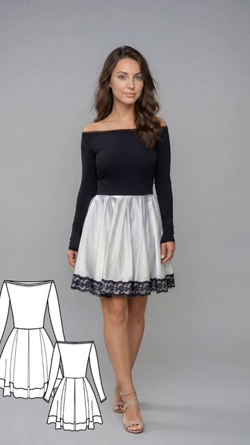 выкройка платья