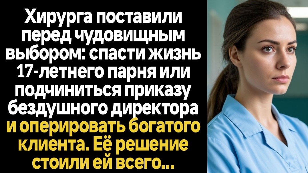 ИСТОРИИ ИЗ ЖИЗНИ/Её поставили перед ужасным выбором