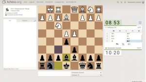 Шахматы на lichess, партия №47 - 1of4