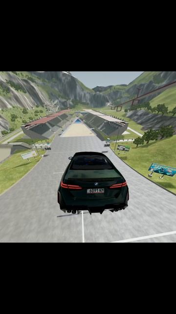 LONG JUMP ON CAR #2 #beamngdrive #automobile #crashdrive #beamng #beamngcrashes #gaming