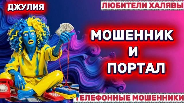 💫 ДЖУЛИЯ. МОШЕННИК И ПОРТАЛ | ТЕЛЕФОННЫЕ МОШЕННИКИ