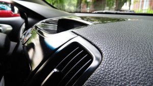 Покраска пластиковых элементов салона авто с балончика.