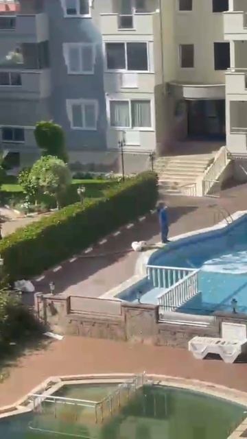 НАЧАЛИ ЗАЛИВАТЬ БАССЕЙНЫ.МАХМУТЛАР.ТУРЦИЯ 2026.