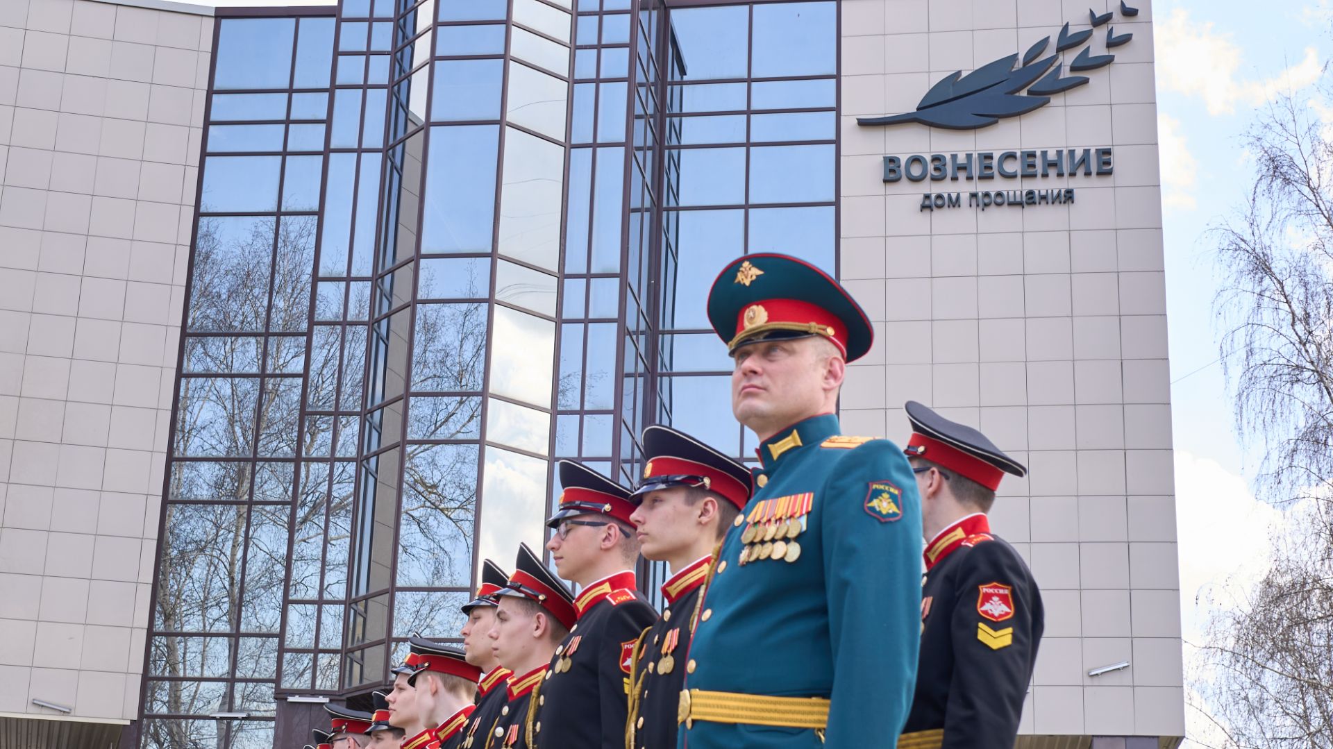 Георгиевский зал прощания. Организация похорон с военными. Вознесение