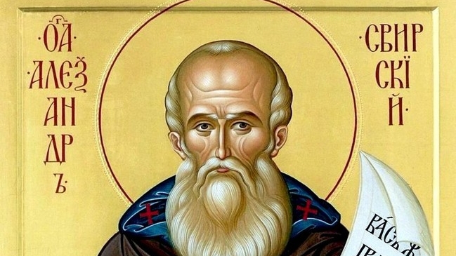 Дф.ПРЕПОДОБНЫЙ АЛЕКСАНДР СВИРСКИЙ.