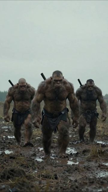 Звери природы: Сила и мощь древних существ #монстры #фантастика #приключения