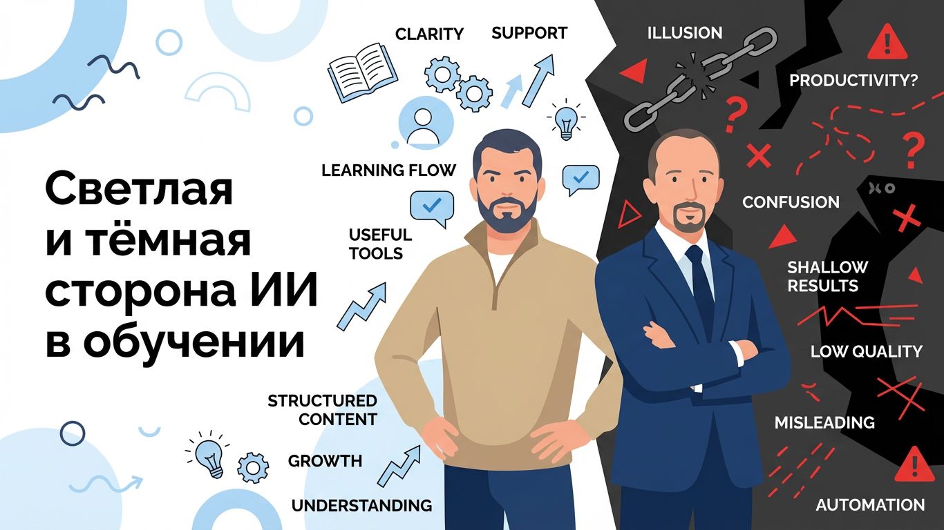 Вебинар Светлая и тёмная сторона ИИ в обучении