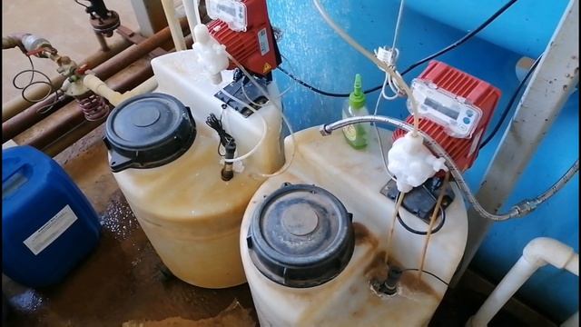 Химические дозаторы в паровой котельной