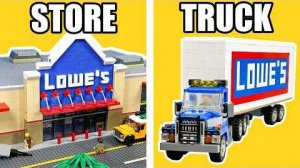 Я собрал Строительные Магазин из LEGO... (это сложно)