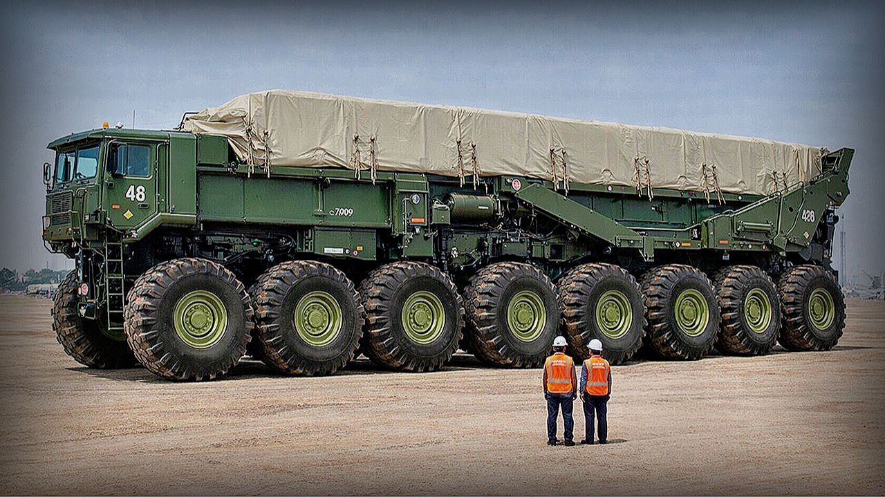 Зачем нужны гигантские военные грузовики, которые выглядят как монстры