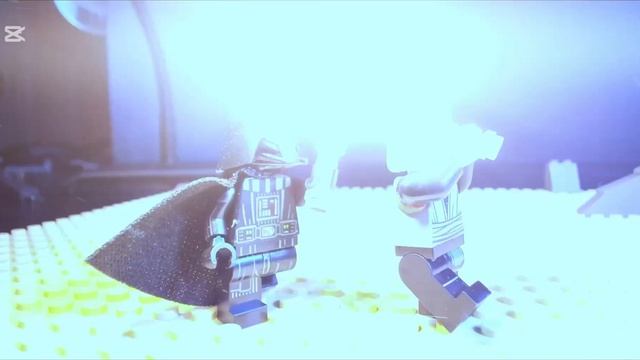 Luke Vs. Vader LEGO Stopmotion Fight Scene