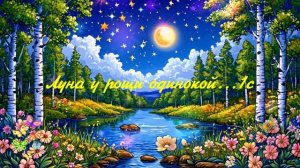 Луна у рощи одинокой...1с  ВИДЕО ПЕСНЯ В ДУШУ