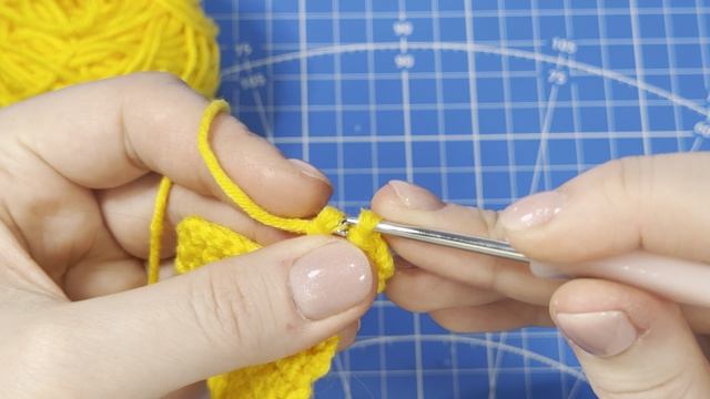 Столбик с 2 накидами. СС2Н. TR