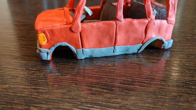 Авто из пластилина 2