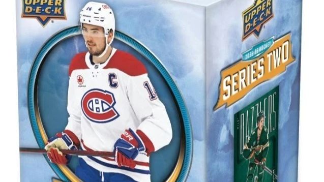 Бокс-Брейк Blaster box по коллекции UD Hockey 2025-2026 Series 2 120