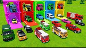 БЕЗУМНАЯ ТРАНСПОРТИРОВКА ПОЖАРНОЙ МАШИНЫ, ПОЛИЦЕЙСКИХ МАШИН И ТАНКА С ГРУЗОВИКАМИ И ВЕРТОЛЕТАМИ