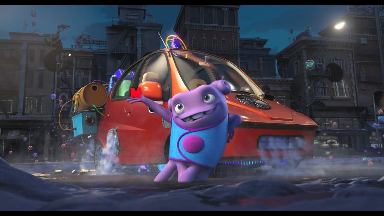 Дом. Сбегают от погони.