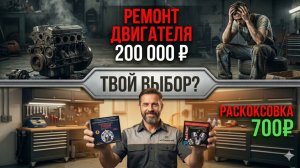 Залегшие кольца? Как раскоксовка в два этапа спасает мотор от капиталки