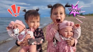 Твин Твин распаковывают новых кукол и играют с ними 🧸