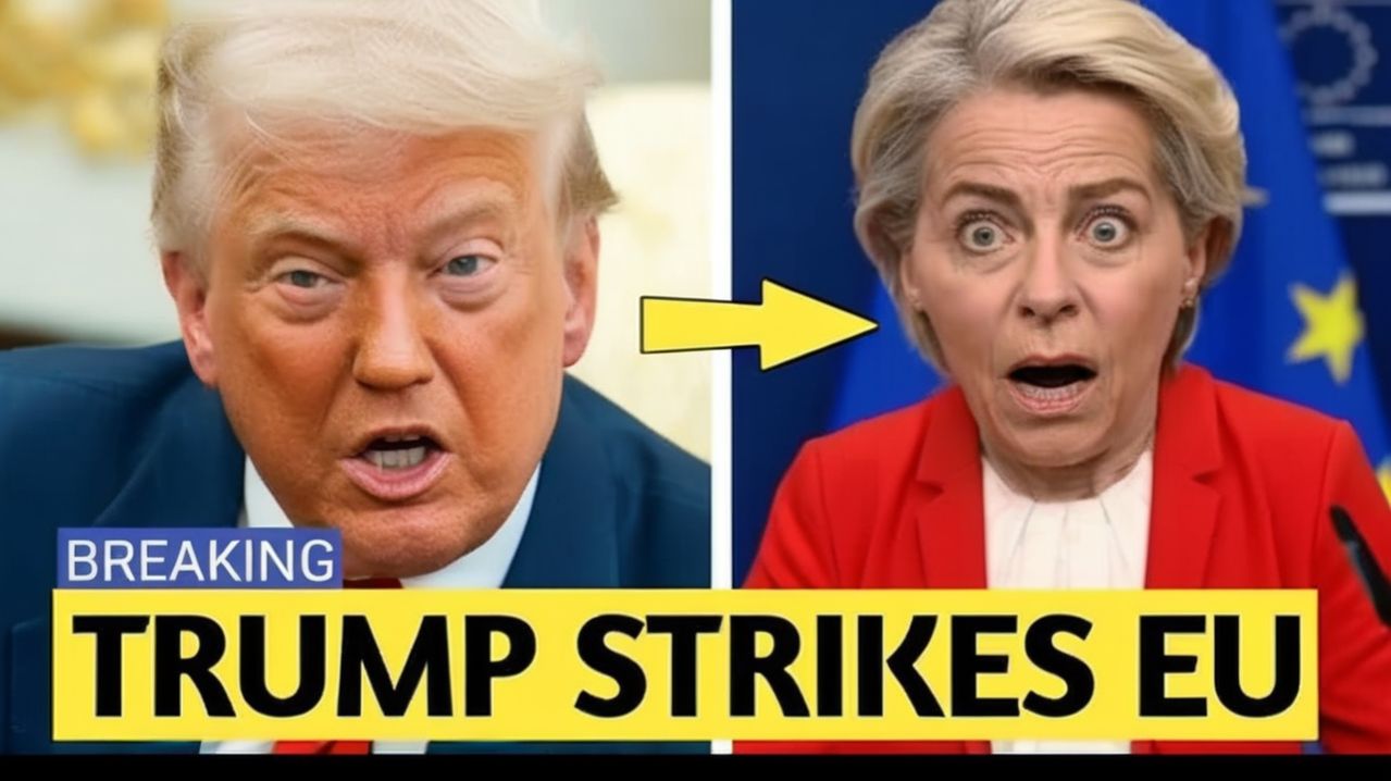 1 MIN AGO  Trump HUMILIATES Ursula Von Der Leyen In Oval Office — EU Left STUNNED!