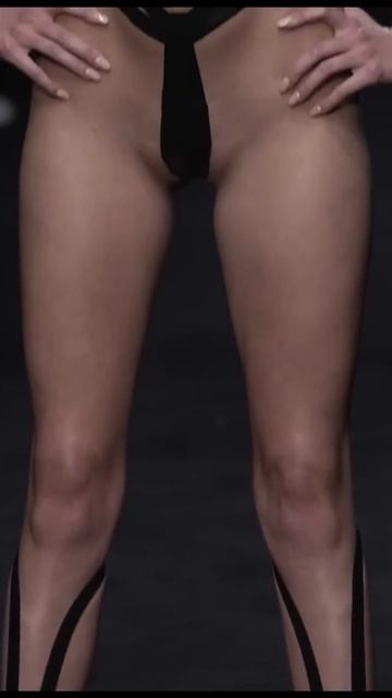 Black Tape Project LAFW #shorts #short #bikini #hottyfit