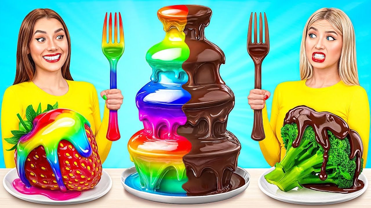 Шоколадный Фонтан Челлендж # Смешные Ситуации c Jelly DO Challenge смотреть онлайн