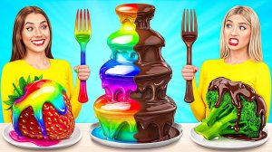 Шоколадный Фонтан Челлендж # Смешные Ситуации c Jelly DO Challenge