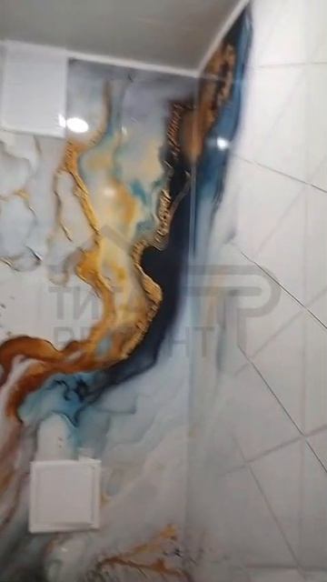 Ремонт ванной комнаты панелями ПВХ Сириус