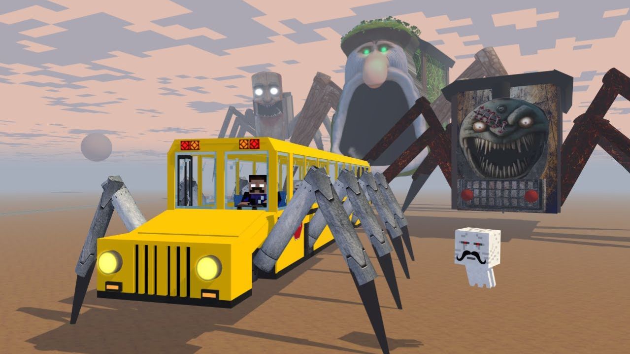 Чу-чу Чарльз Гигантский Босс и Проклятый Томас ПРОТИВ Морского Монстра-Пожирателя