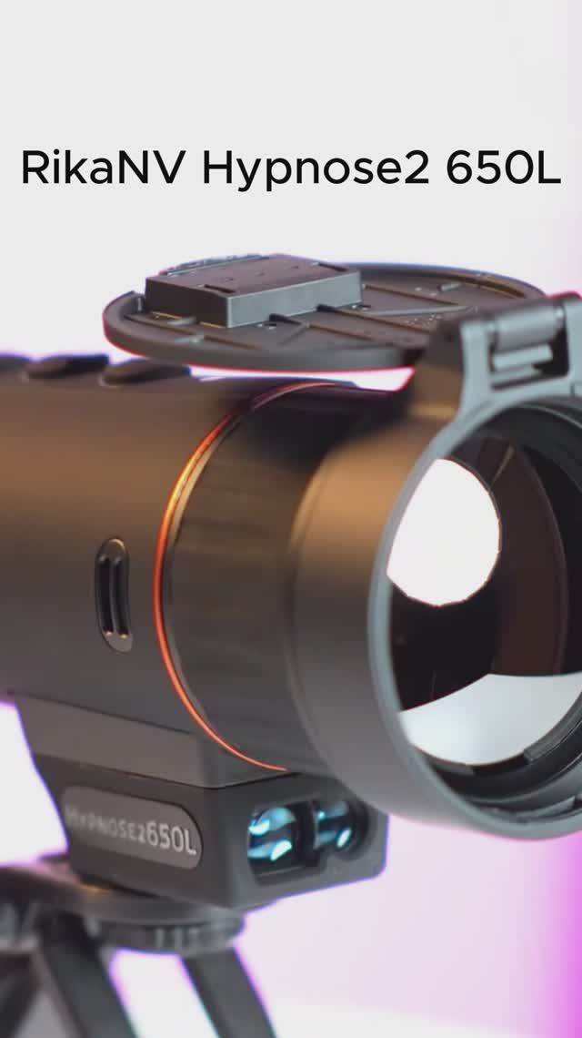 RikaNV Hypnose2 650L - тестируем тепловизионный монокуляр до 500 метров #охота #тепловизор #тест #nv