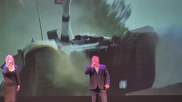 Песня А РОССИЯ У НАС ОДНА Вадим Карпов и Елена Лякина Фестиваль-конкурс армейской песни в Сочи