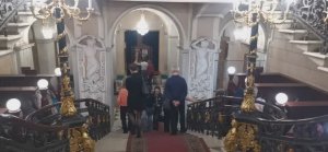 Главная лестница Театра Музкомедии Санкт-Петербурга