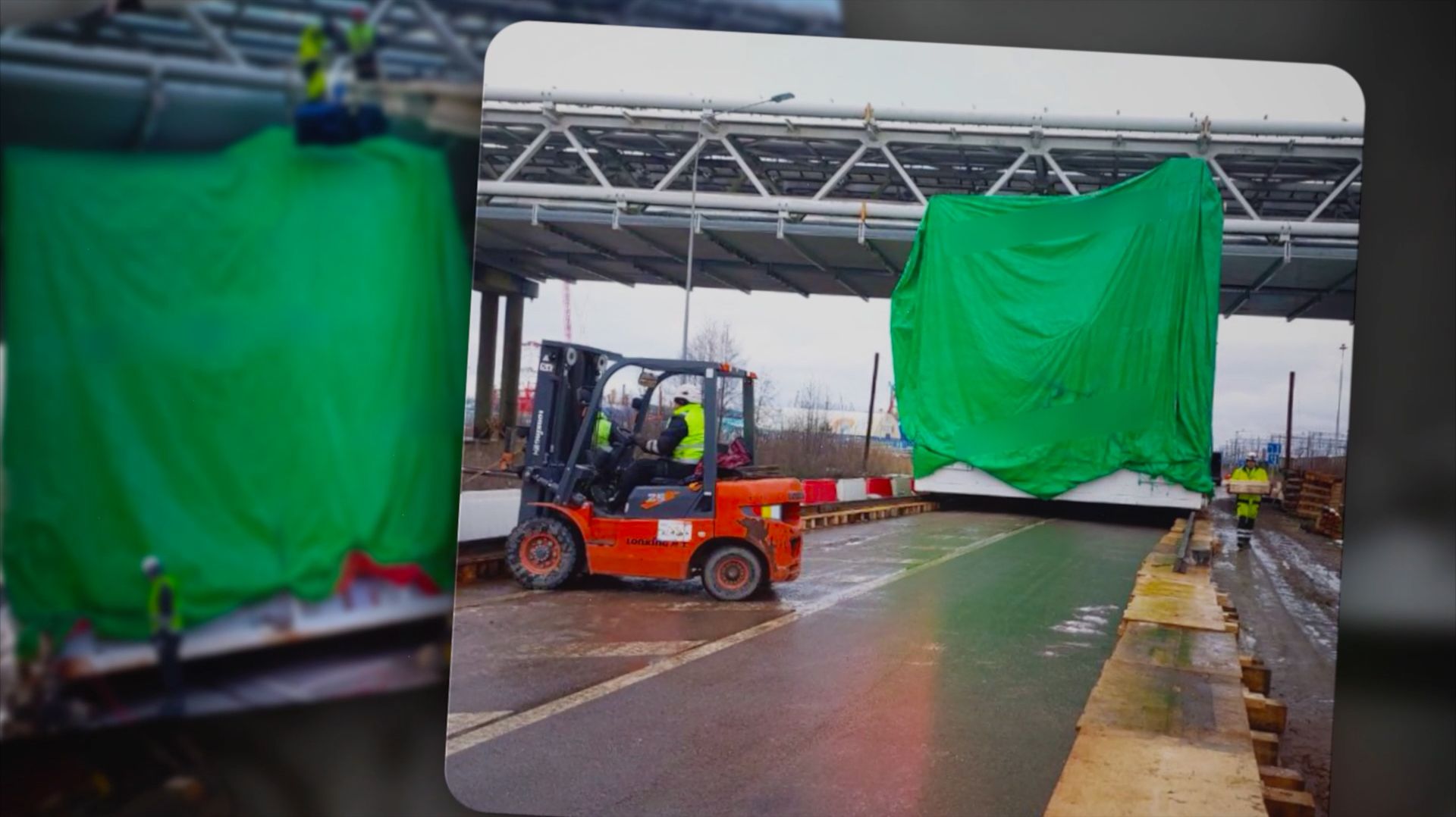 Такелажные работы: Тяжеловесное оборудование