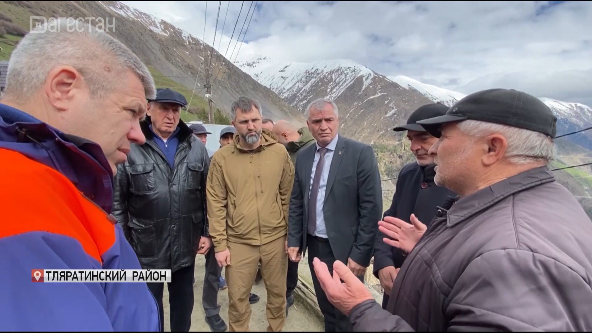 Правительственная делегация побывала в селе Саниорта Тляратинского района