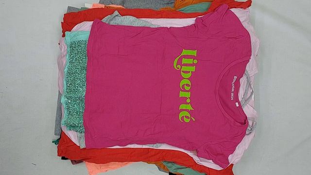 Футболки м/ж секонд оптом 1 пак