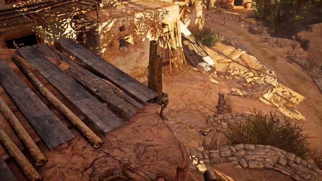 Прогулка по древнеегипетскому городу Саис в Assassin's Creed Origins [4K Ultra Max Graphics]