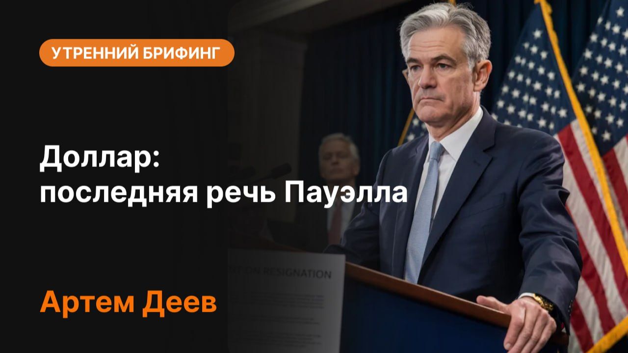 Последняя речь Пауэлла: что будет с долларом и рынками?