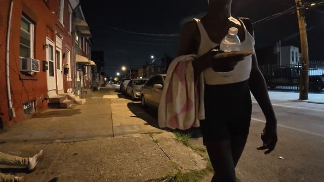 Бездомная Америка. Филадельфия. Езда по Кенсингтону поздней ночью без прикрас и фильтров.