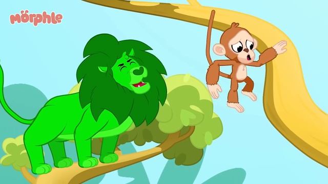 Поезд для животных!🔴Морфл и волшебные питомцы🔴мультики для детей