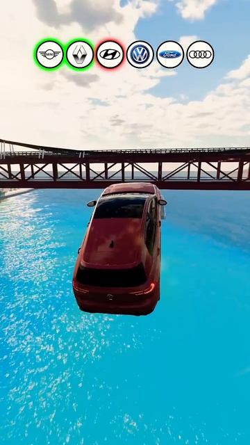 Какой хэтчбек перепрыгнет мост?  Челлендж!