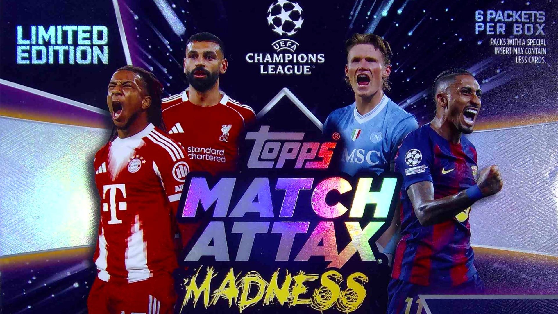TOPPS MATCH ATTAX MADNESS season 202526