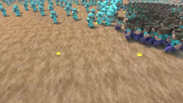 500000 СТИВОВ против 50000 АЛМАЗНЫХ СТИВОВ. Симулятор Эпической битвы