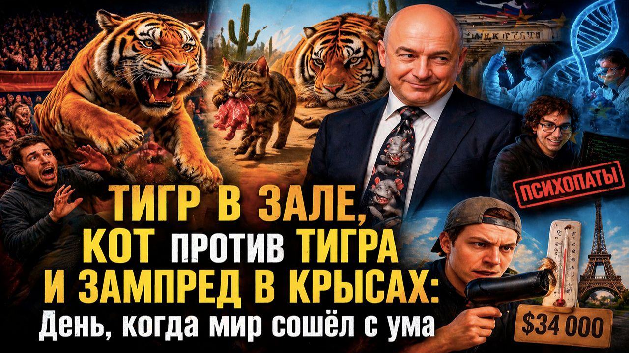 БЕССМЕРТИЕ, ПСИХОПАТЫ И $34 000 ИЗ ФЕНА: 5 новостей, которые плохо укладываются в голове