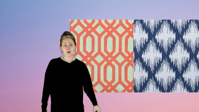 Симакова А. С. Орнаментированная ткань. Часть 1