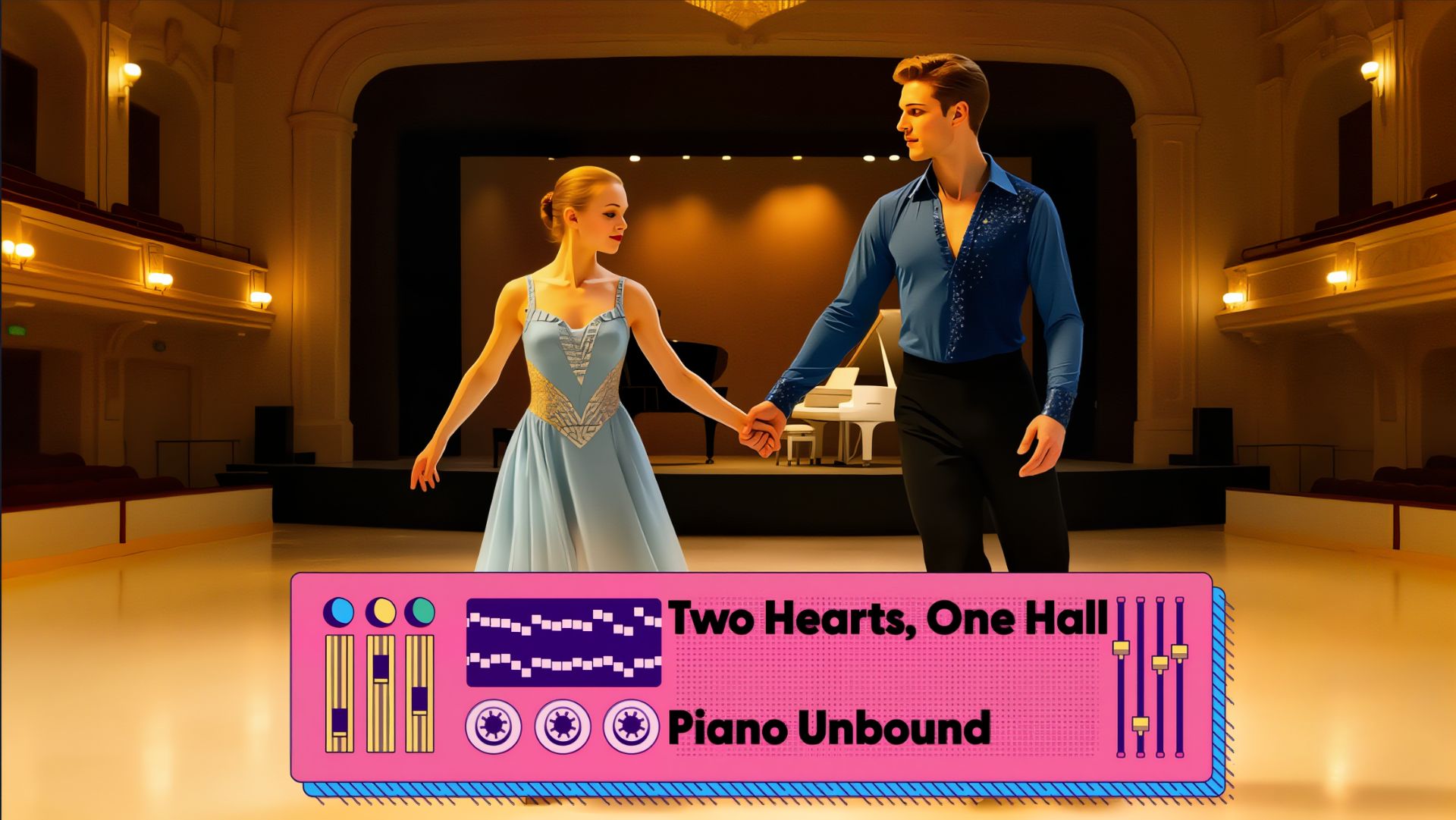 Двое. Танец который запомнится  Piano Unbound