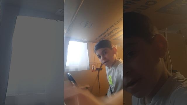 поездка на новый картонной фуре